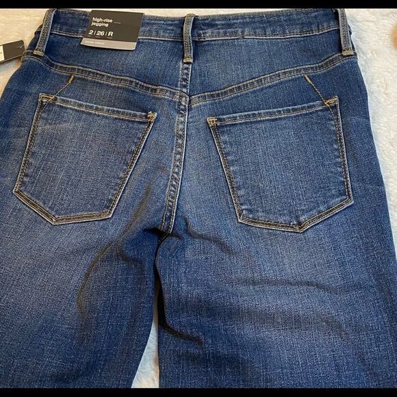 Mossimo supply co high rise Row Hem jegginsJeans - Picture 4 of 6